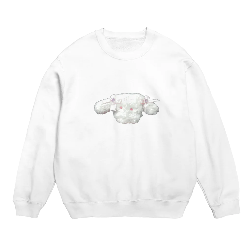 きゃきゃﾏｰﾄ☆のおすましきゃきゃﾁｬﾝ Crew Neck Sweatshirt