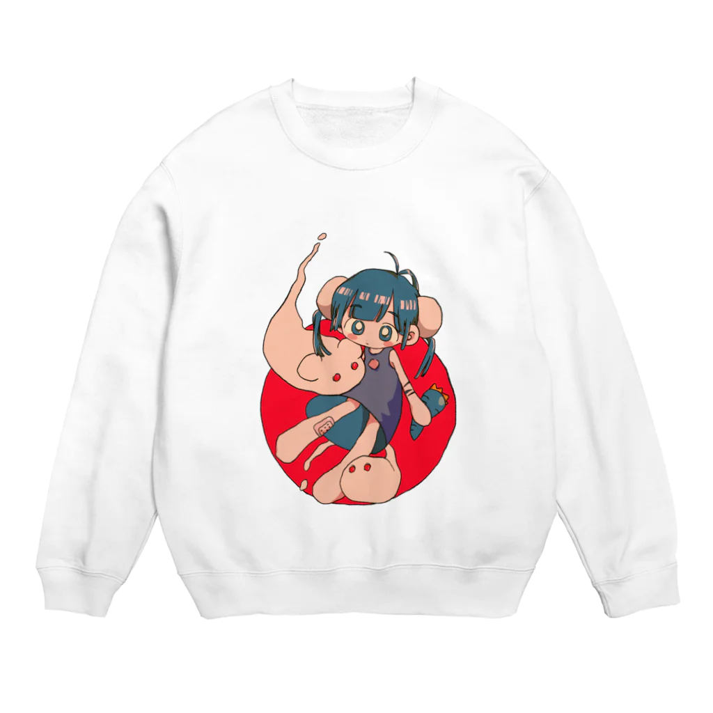 しおしおのパン屋のひのたま Crew Neck Sweatshirt