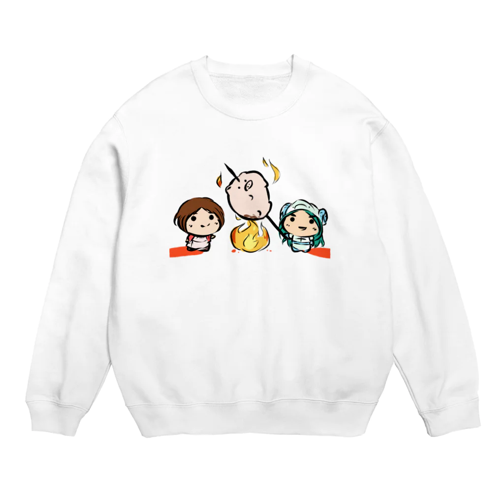 とーえん！のとーえん！【公式グッズ】おりょうり Crew Neck Sweatshirt