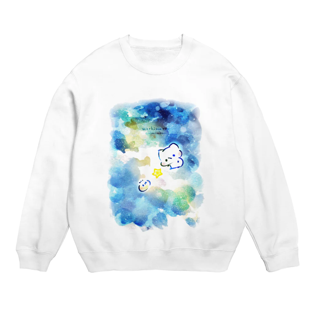 灯さかすのstarlightましまろう Crew Neck Sweatshirt