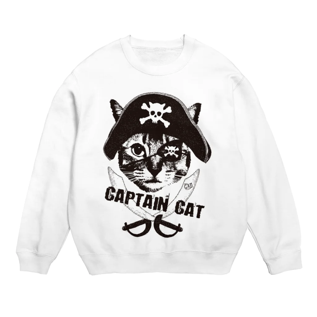 NobigaoのNobigao 海賊猫 Crew Neck Sweatshirt