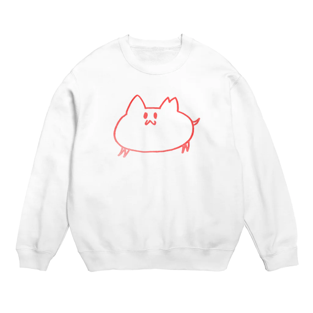なでねこ《すべては猫のために》のさくらちゃんカラー Crew Neck Sweatshirt