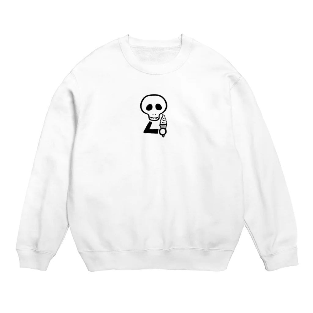 Scullmba(スカルンバ）のスカルンバ（ ソフトクリーム） Crew Neck Sweatshirt