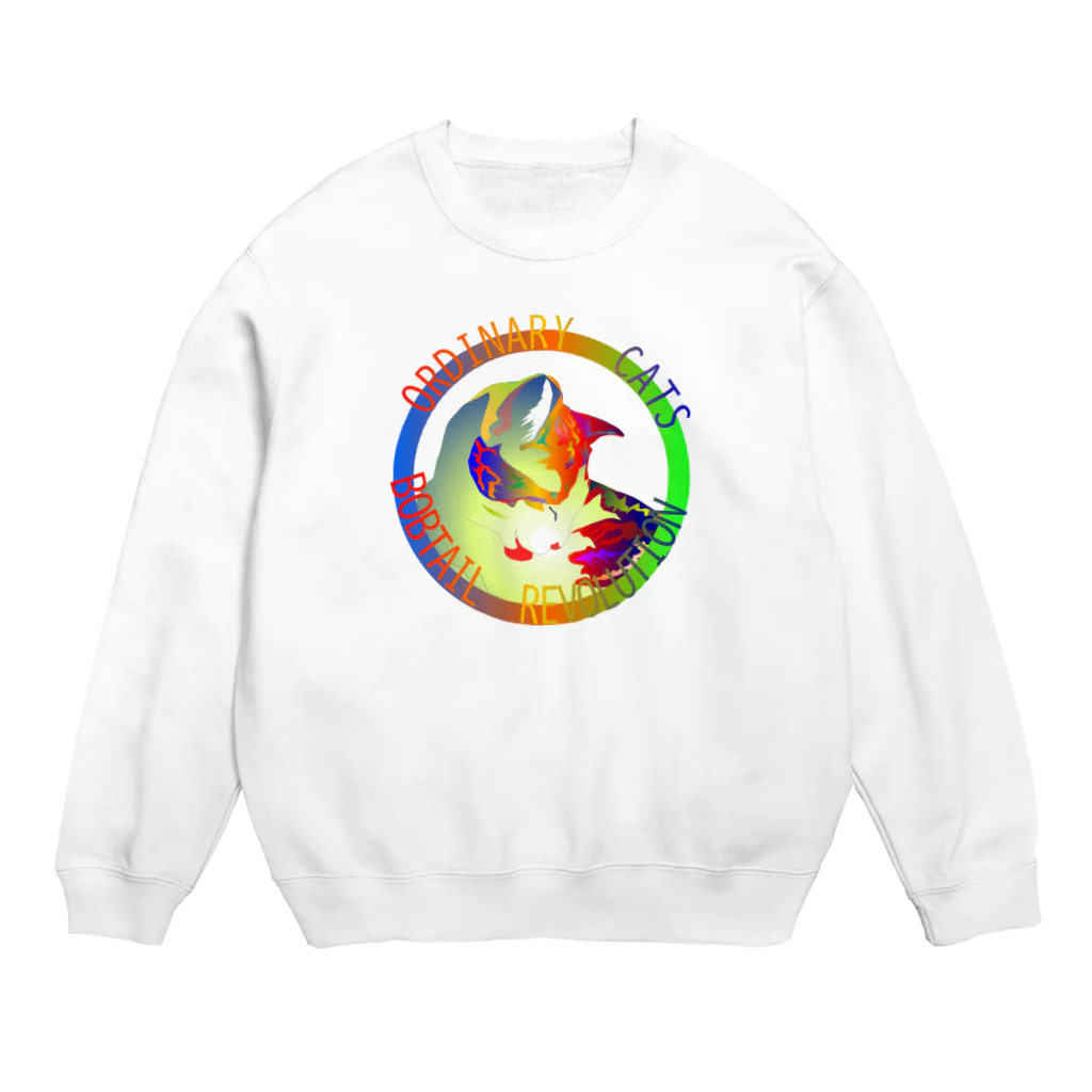 『NG （Niche・Gate）』ニッチゲート-- IN SUZURIのOrdinary Cats02h.t.(夏) Crew Neck Sweatshirt