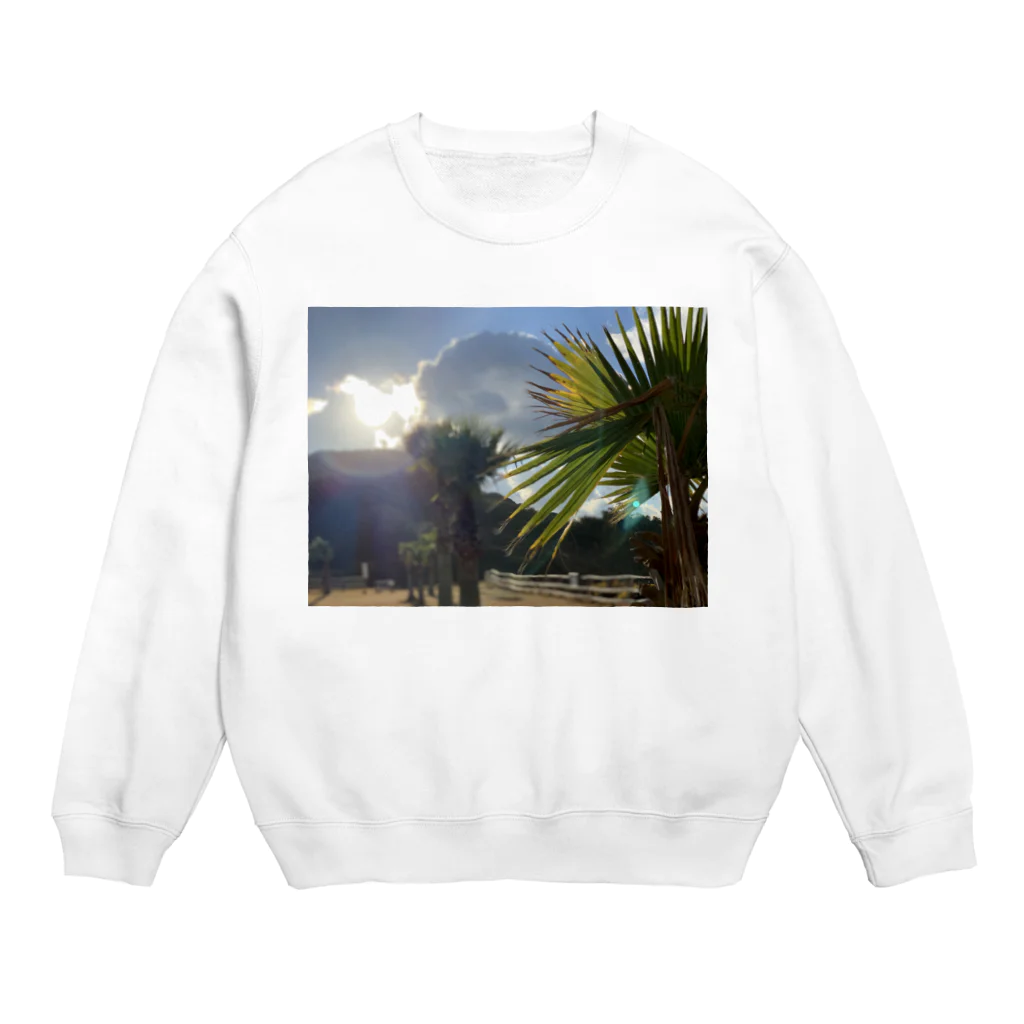 yourselvesの日暮れ Crew Neck Sweatshirt