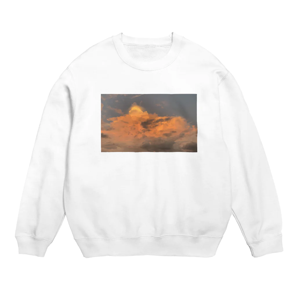 ウマの夕焼け  No.1 Crew Neck Sweatshirt