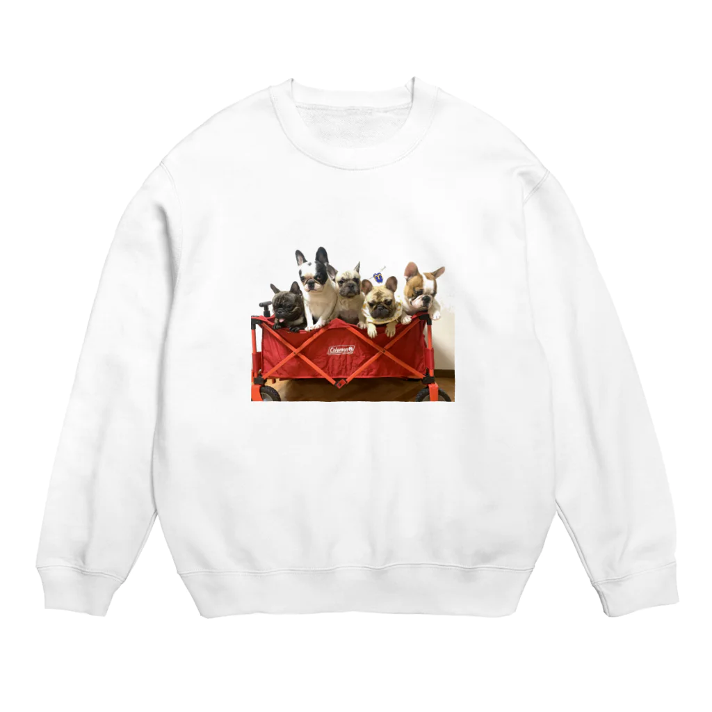 five bullsのフレンチブルドッグ  Crew Neck Sweatshirt