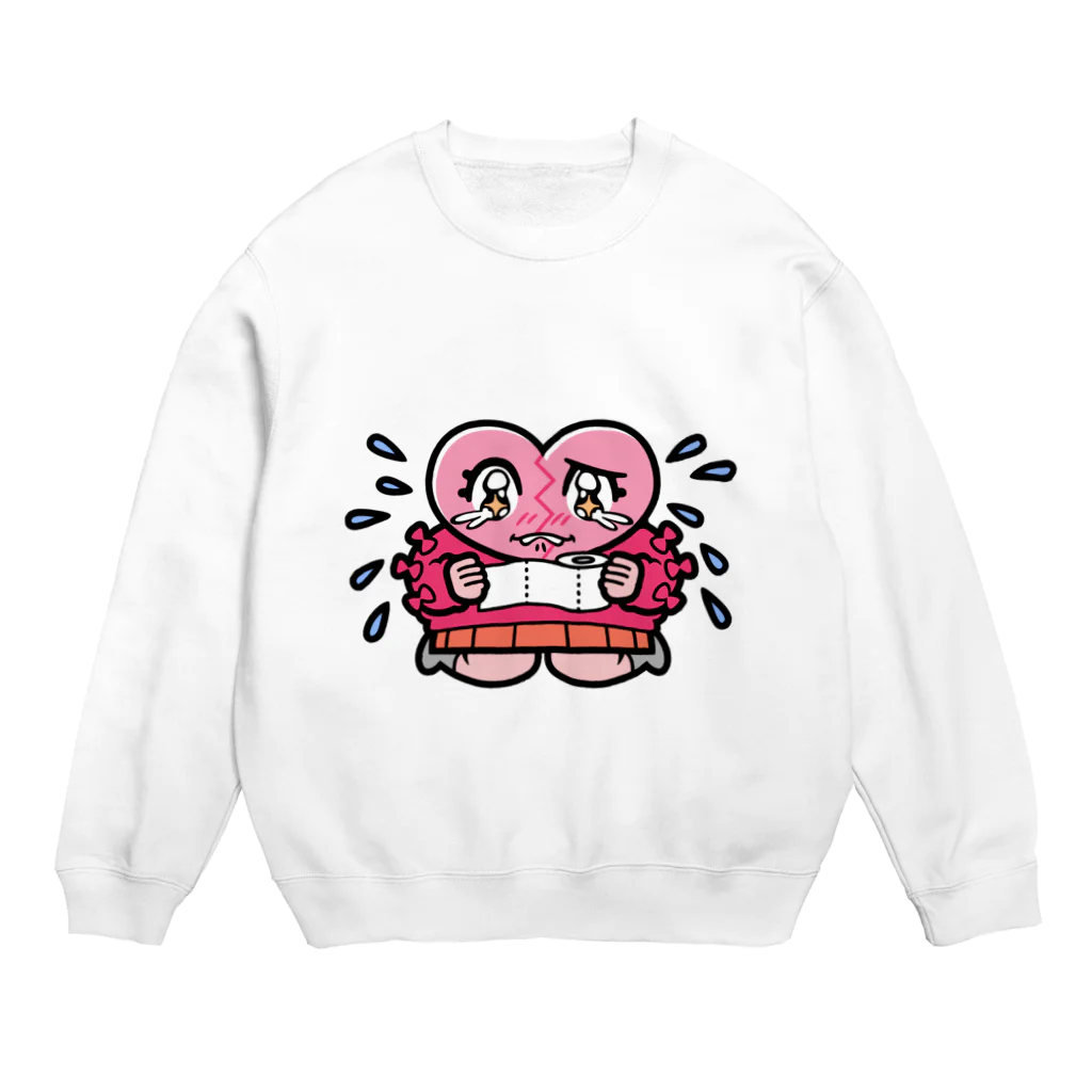 リサイクルショプ かそうのハートブレイクちゃん Crew Neck Sweatshirt