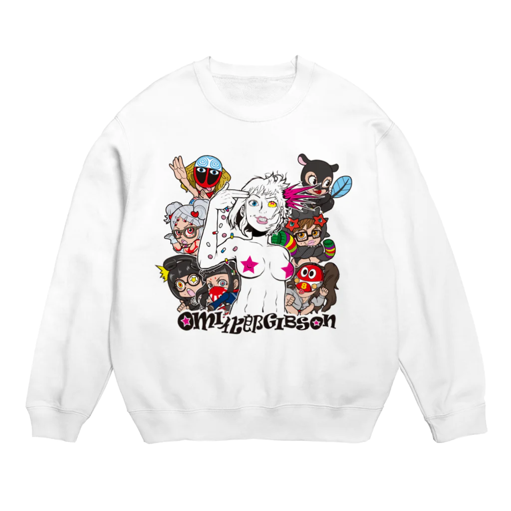 北怪堂のOMIビュート展（A） Crew Neck Sweatshirt