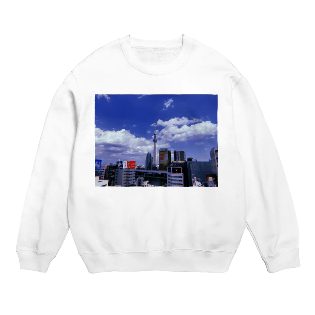 ま、の東京の象徴 Crew Neck Sweatshirt