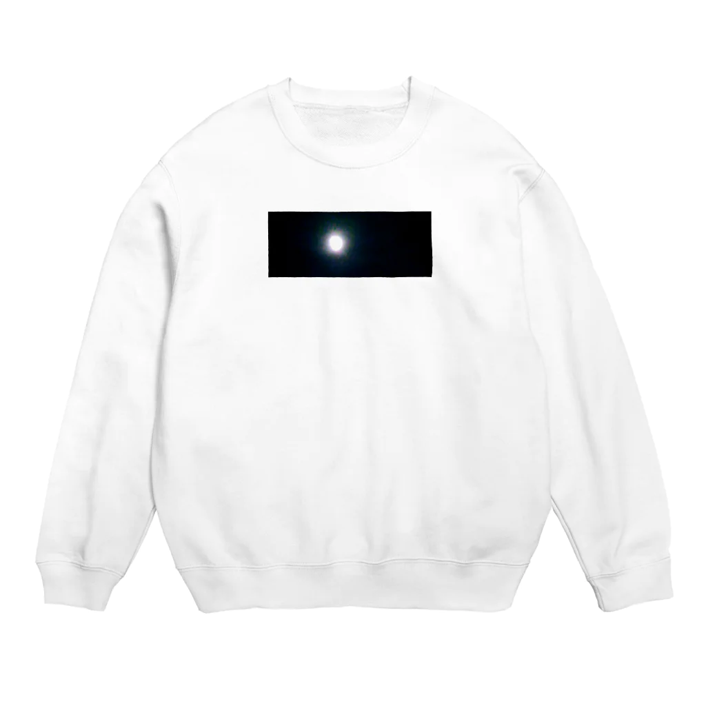 maromoriの青白い月 Crew Neck Sweatshirt