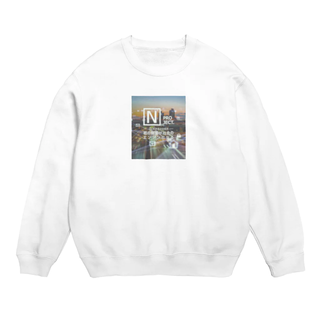 NproグッズのNproサイトグッズ Crew Neck Sweatshirt