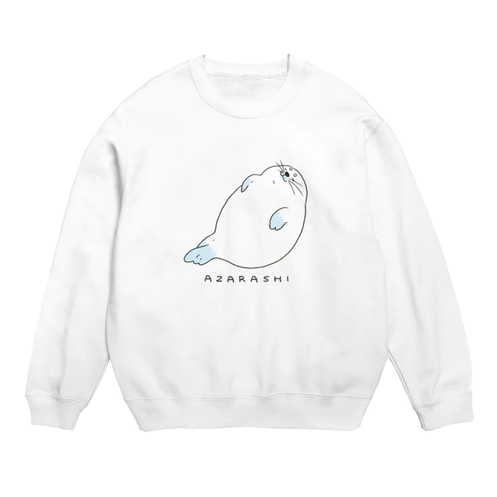 YouStoreのモチモチなアザラシ Crew Neck Sweatshirt