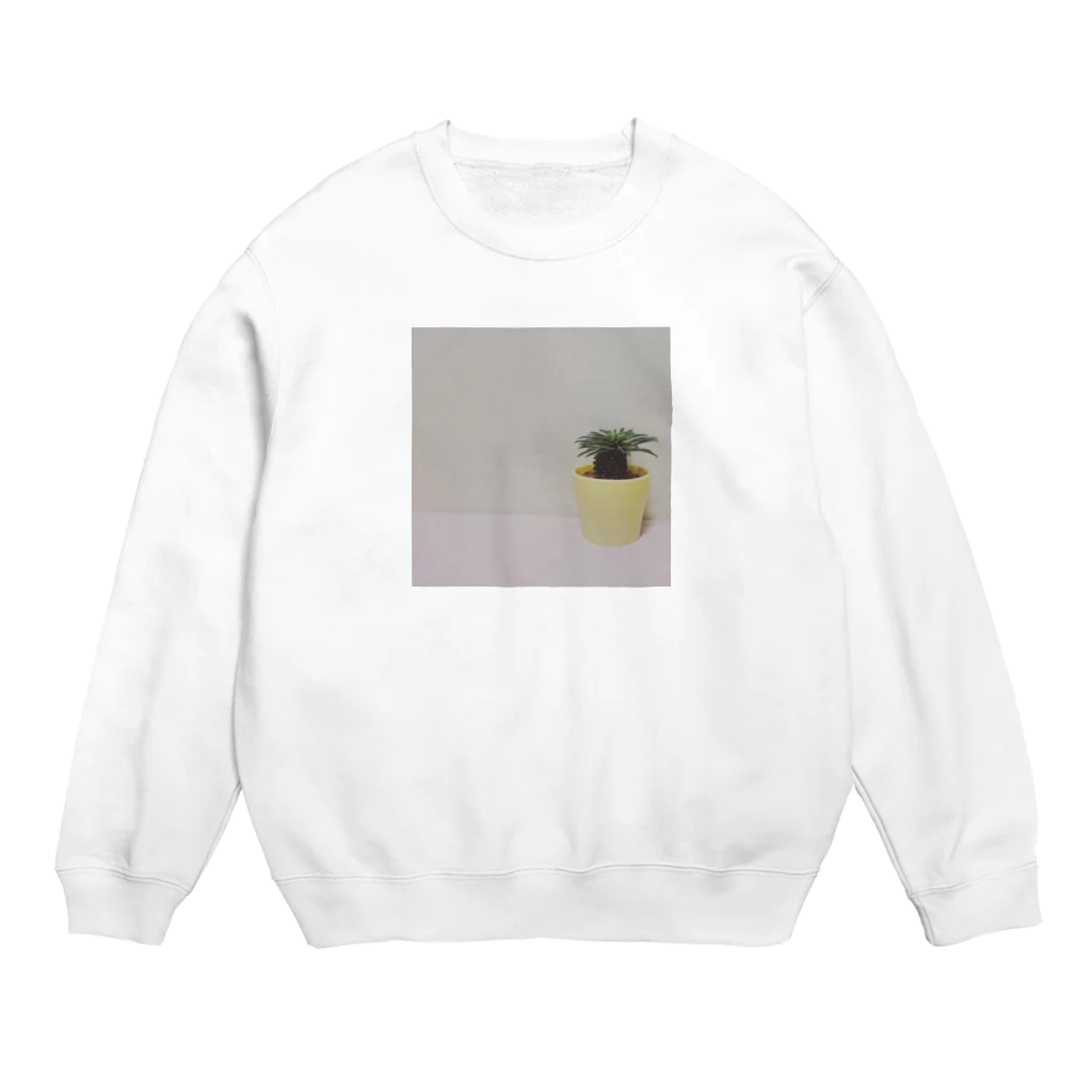 咲きショップのパイナップルのような植物 Crew Neck Sweatshirt