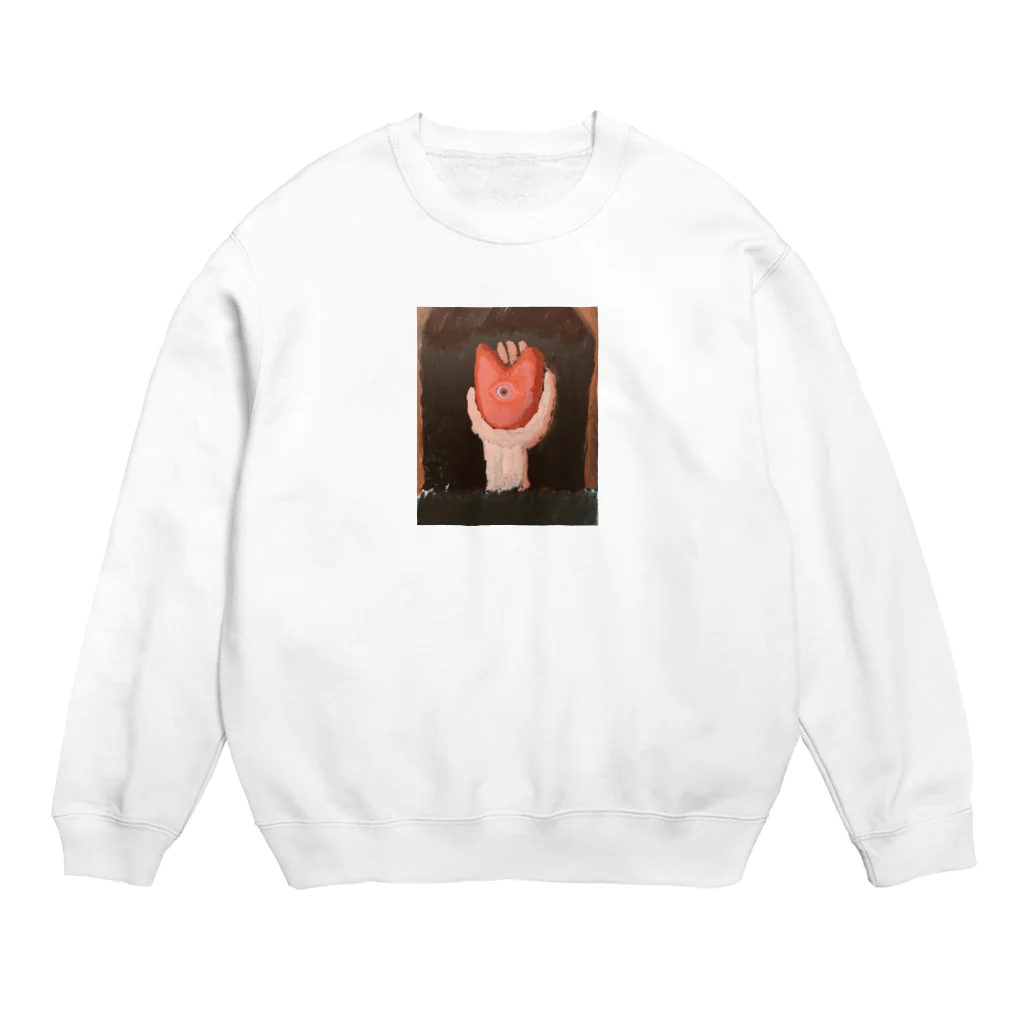 たぴおかの心眼 Crew Neck Sweatshirt