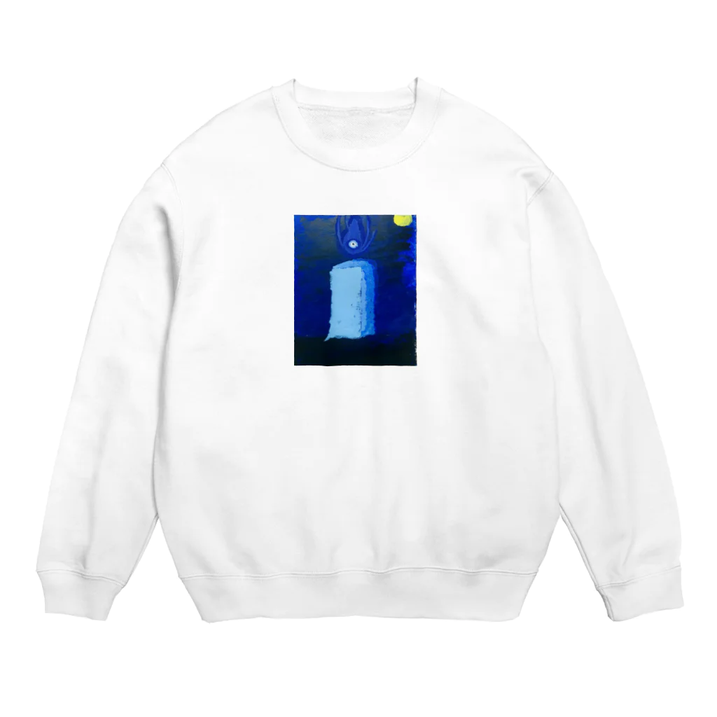 たぴおかの焔の墓標 Crew Neck Sweatshirt