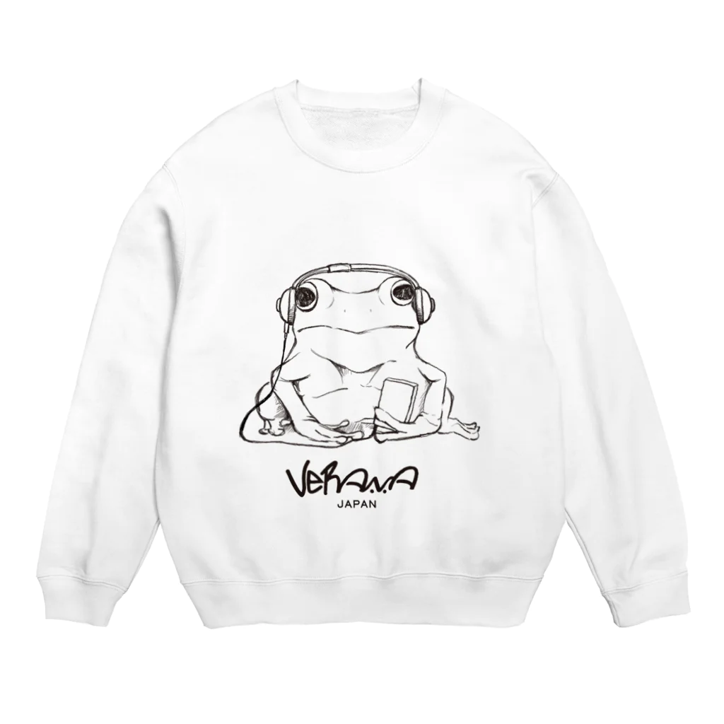 veranaのverana flog -MUSIC- Crew Neck Sweatshirt