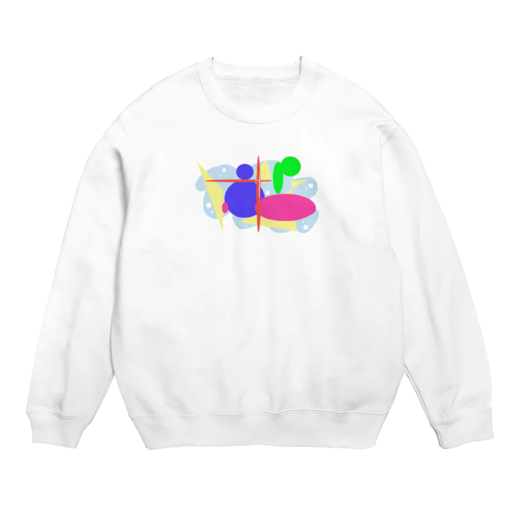 きゃんぬファクトリーのうちゅぅ Crew Neck Sweatshirt