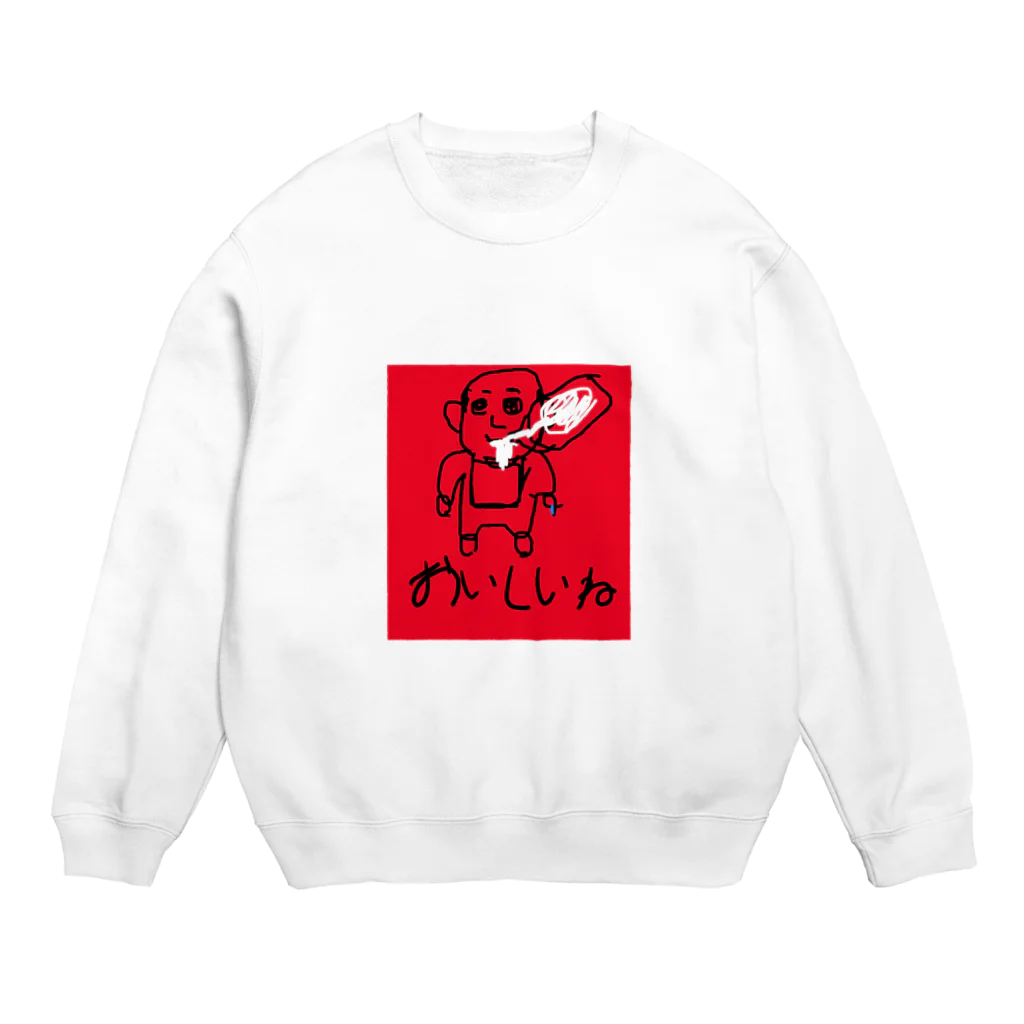 夢遊病患者　ヤバいショップのおいしいね Crew Neck Sweatshirt