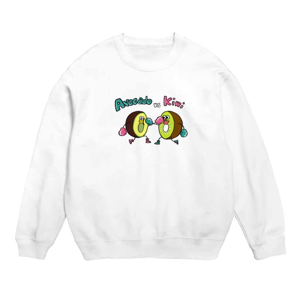 AVOCADO FAMILYのアボカドvsキウィ Crew Neck Sweatshirt