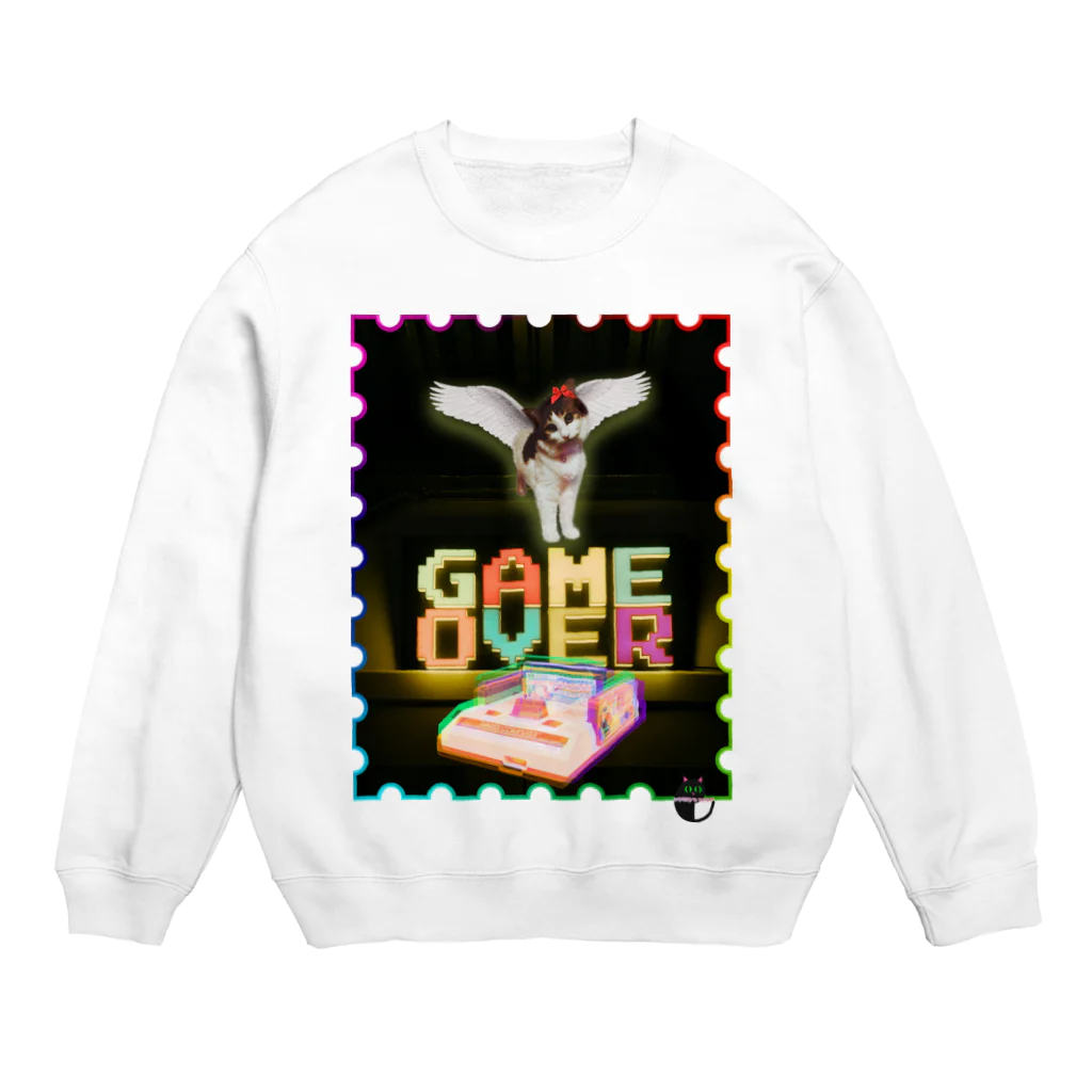 𝙈𝙊𝙈𝙊'𝙨 𝙎𝙝𝙤𝙥のGAME OVER Crew Neck Sweatshirt