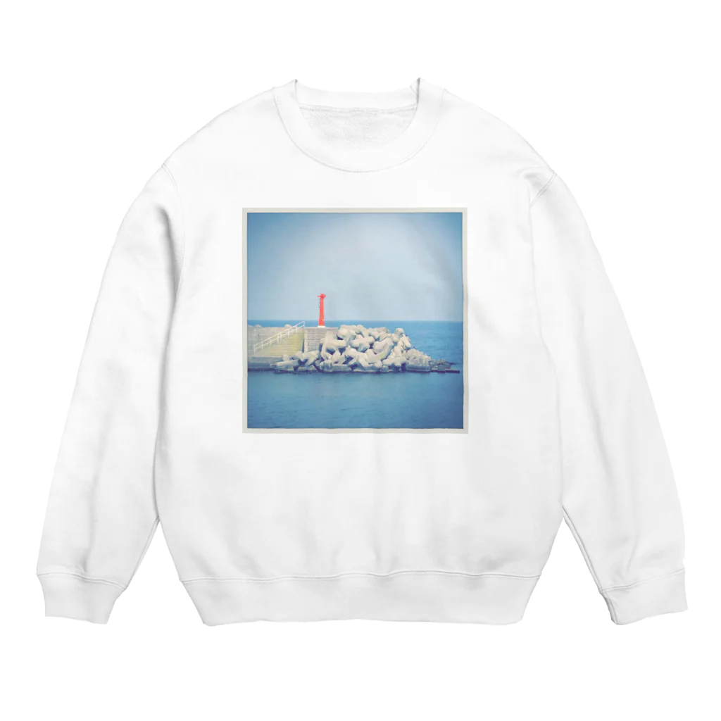 Aloe Potのアカイ トウダイ Crew Neck Sweatshirt