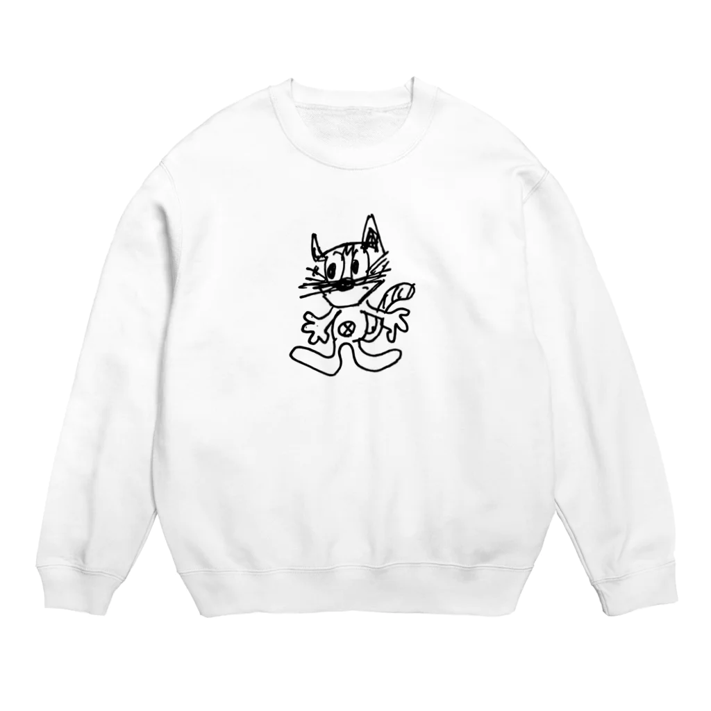 icccchiiiiのこてつ Crew Neck Sweatshirt