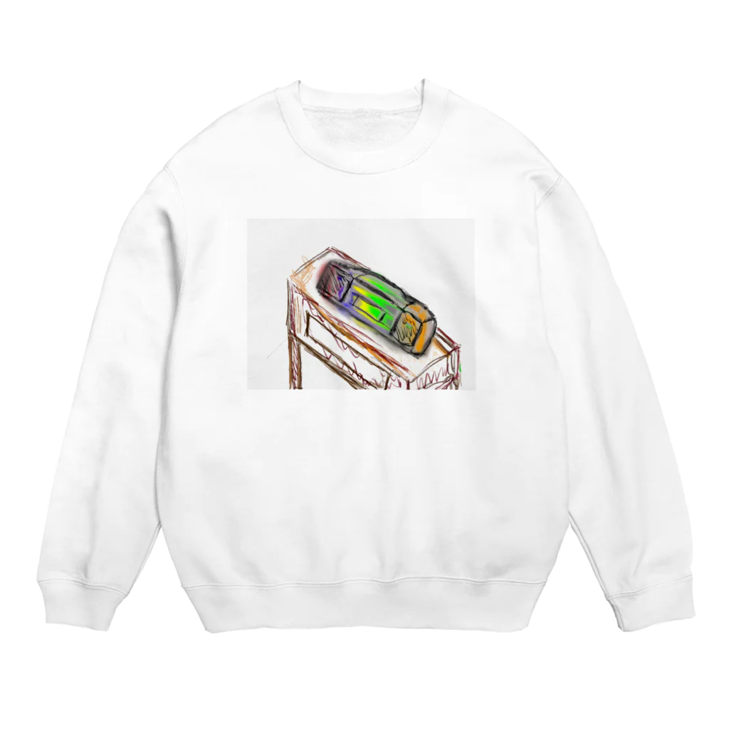 aconaruのラジカセ Crew Neck Sweatshirt