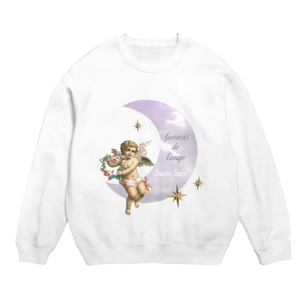 Sucre Soirのfavoris de l'ange Crew Neck Sweatshirt