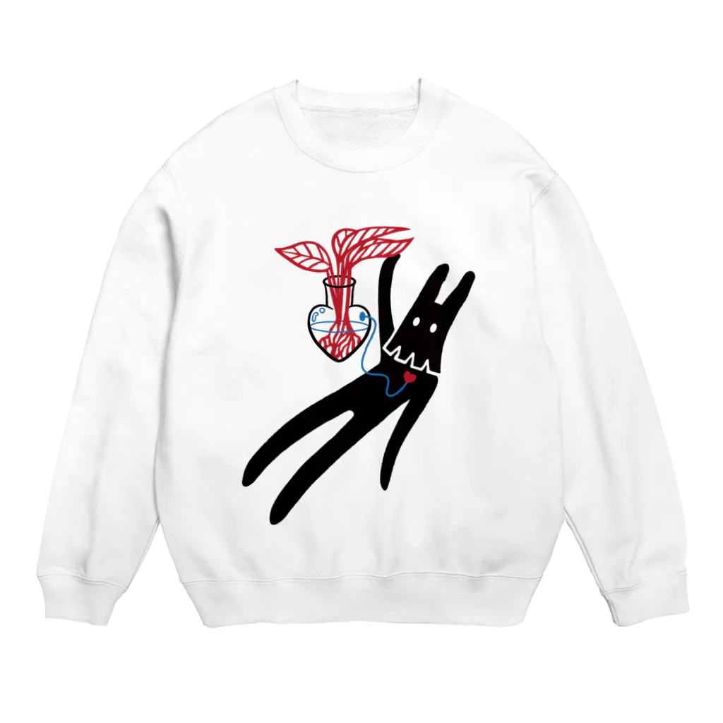 BunbooのThe Heart Grows Crew Neck Sweatshirt