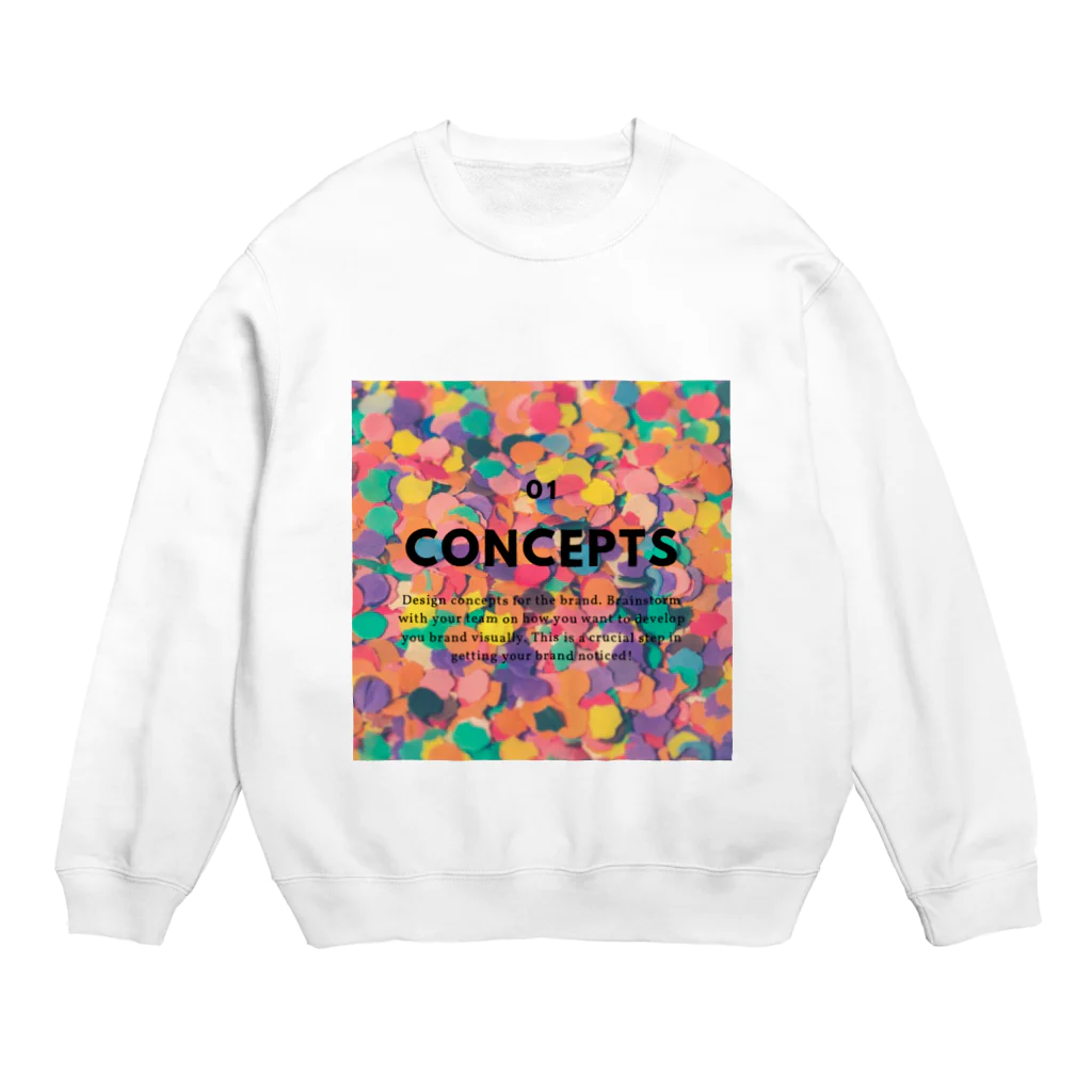 nano_073028_nonnonのCONCEPTS Crew Neck Sweatshirt