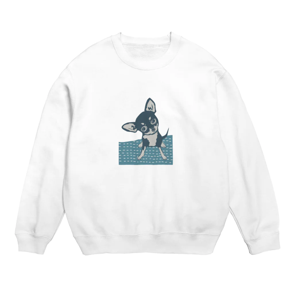 DOG DOG DOGのチワワ Crew Neck Sweatshirt