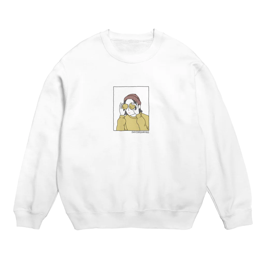 Jin OnozakiのDaydreaming girls 06 Crew Neck Sweatshirt