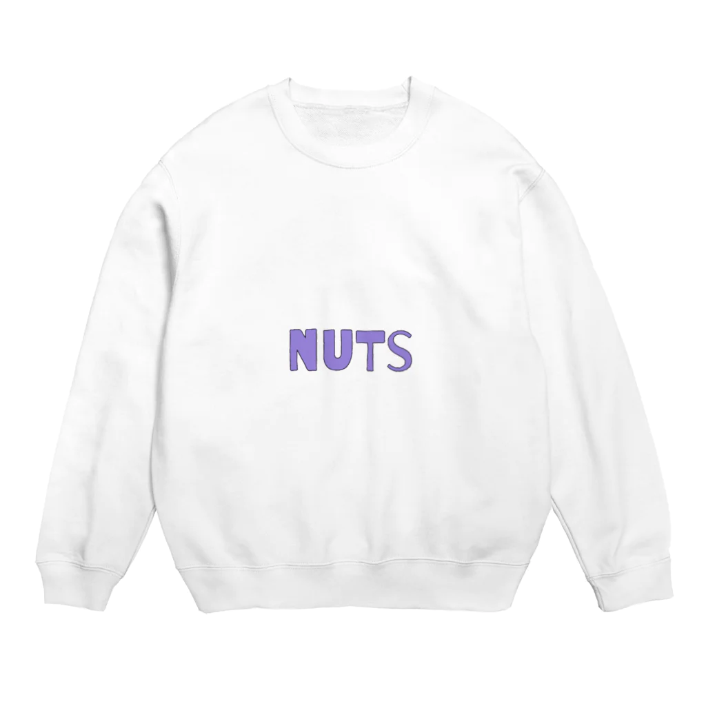 ill nutsのnuts 紫 Crew Neck Sweatshirt