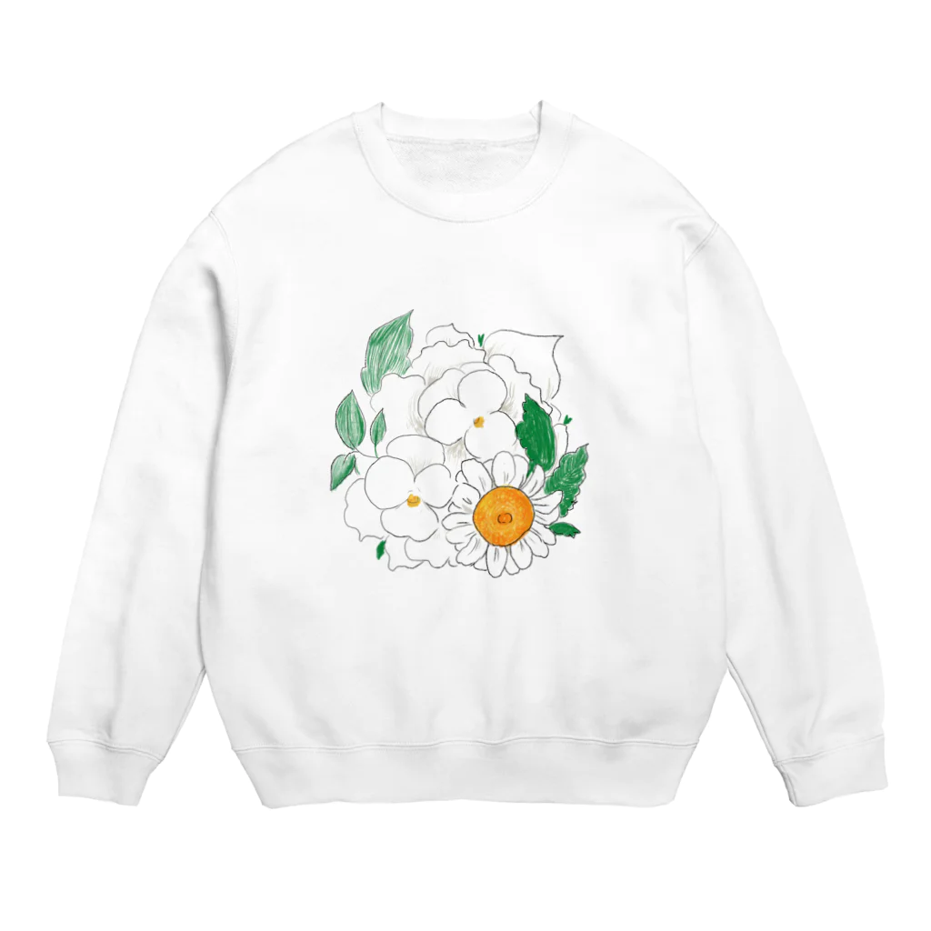 お花屋さんの本当は Crew Neck Sweatshirt