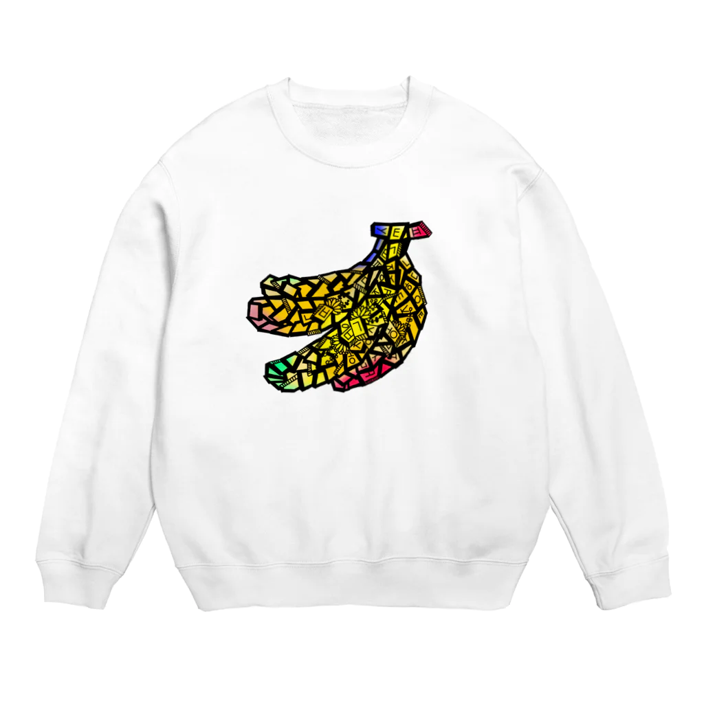 ナレShopのBanana star Crew Neck Sweatshirt