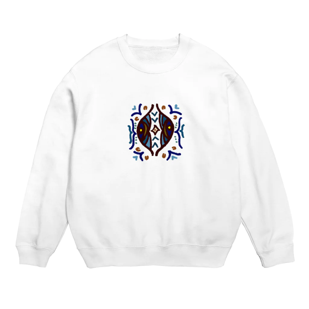 気ままに創作　よろず堂の文様 Crew Neck Sweatshirt