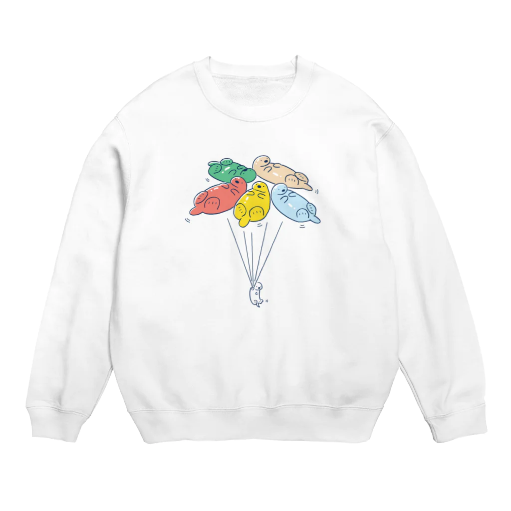 ラッッッコ屋のラッッッコ「バルーン」 Crew Neck Sweatshirt