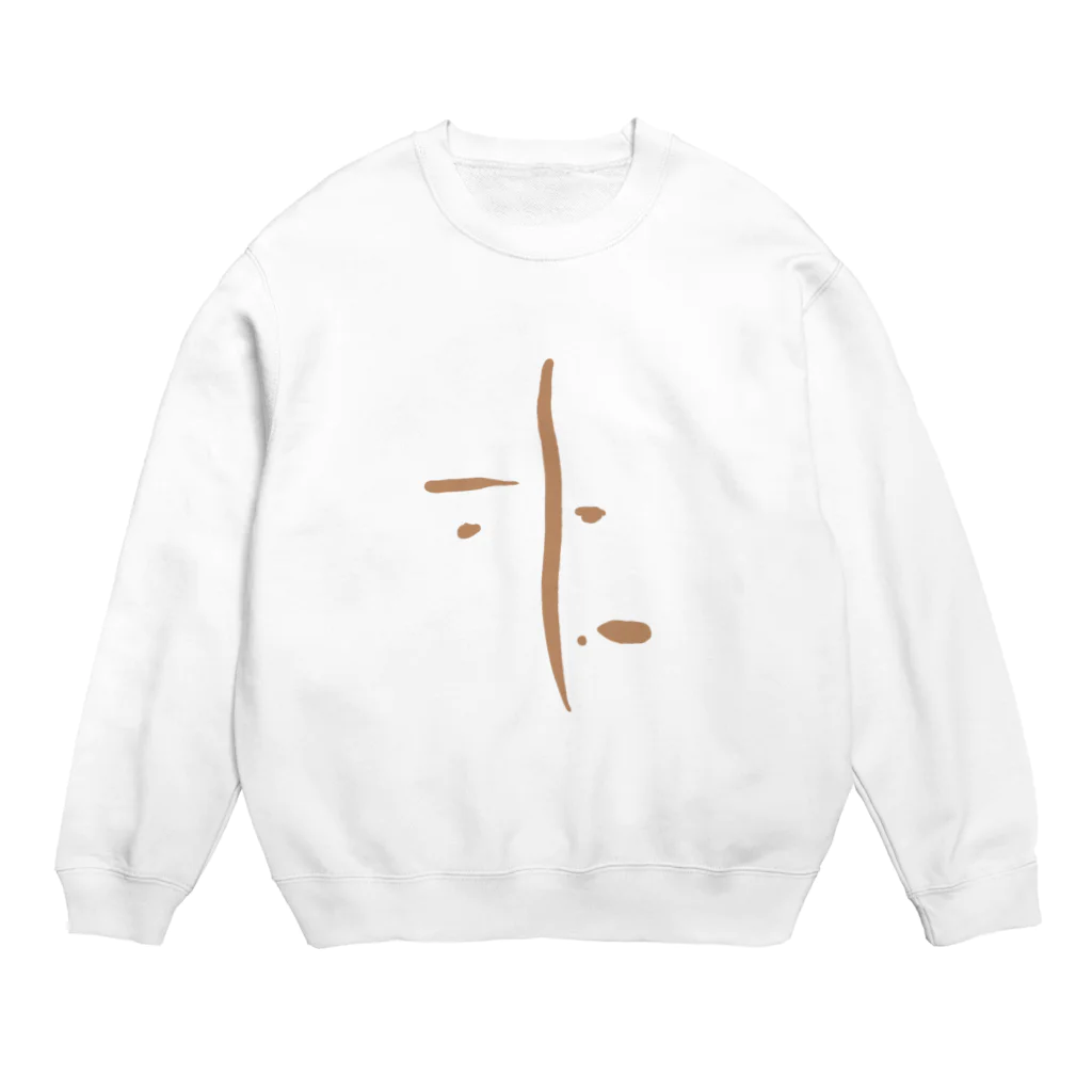 mamapockのface -)- Crew Neck Sweatshirt