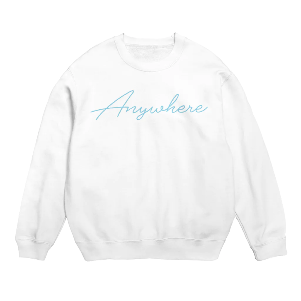 goodpatchanywhereのscript Crew Neck Sweatshirt