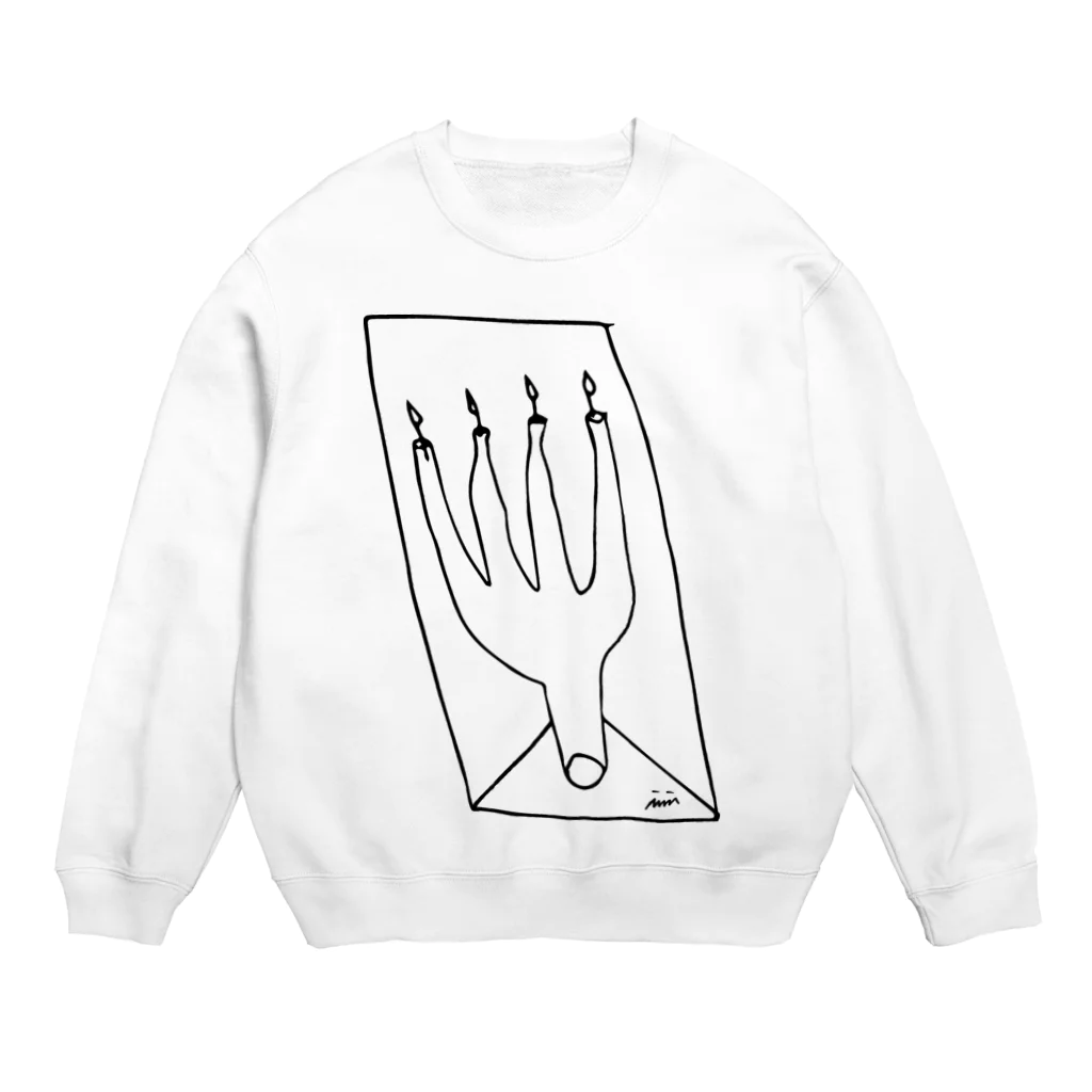 カラフルライフのユビキャンドルmono Crew Neck Sweatshirt