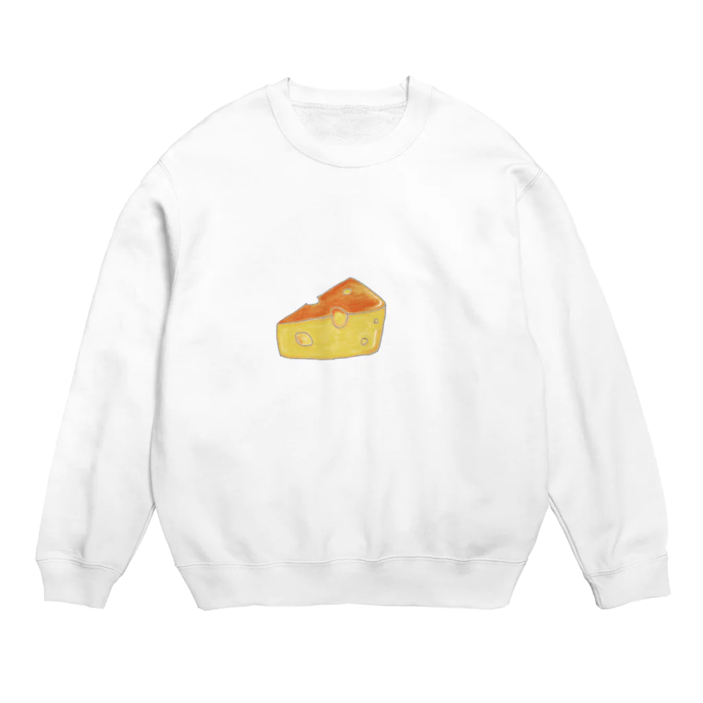 喜(このみ)のチーズ Crew Neck Sweatshirt