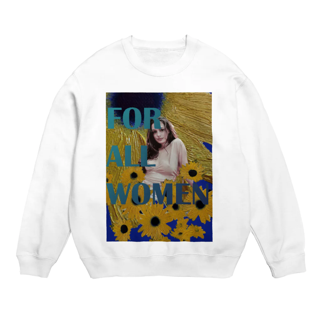 Yuta YoshiのFor all women3 Crew Neck Sweatshirt