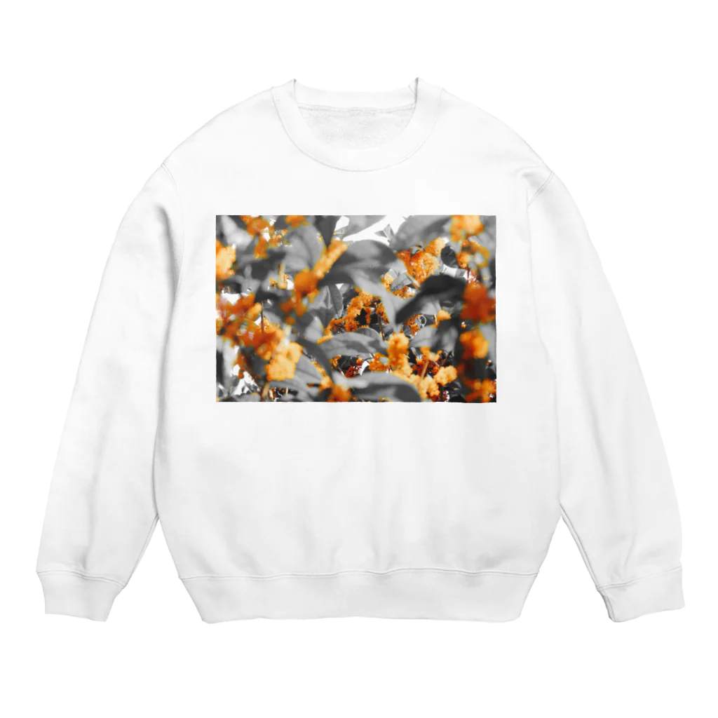 うしハムくん𓀙🌈の金木犀1 Crew Neck Sweatshirt