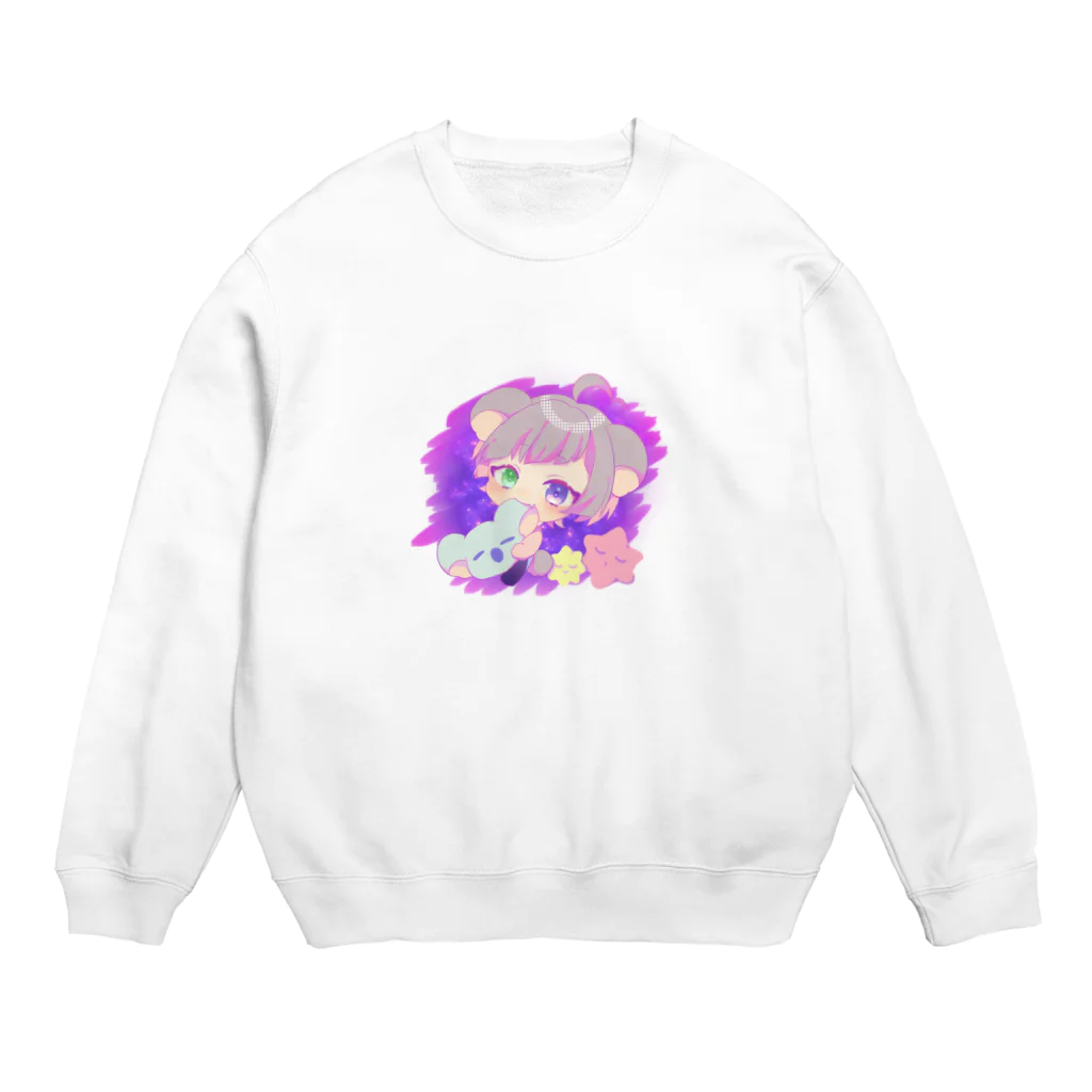 Rimε・●・зstoreのこあらくんと金平糖 Crew Neck Sweatshirt