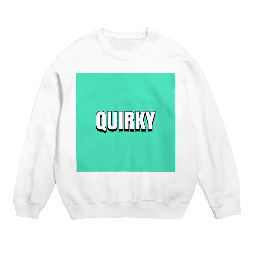 𝙋𝙃𝘼𝙏 𝙌のQ Crew Neck Sweatshirt