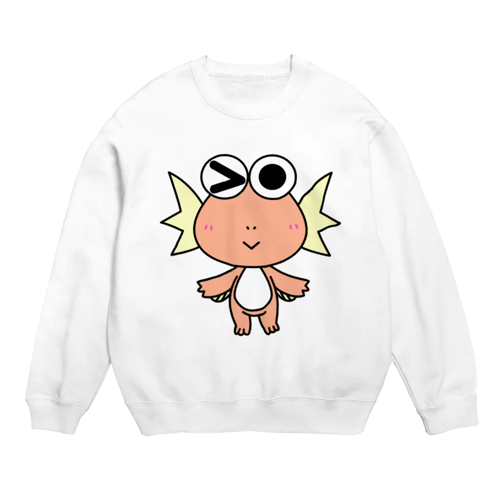 kazukiboxの半魚人 Crew Neck Sweatshirt