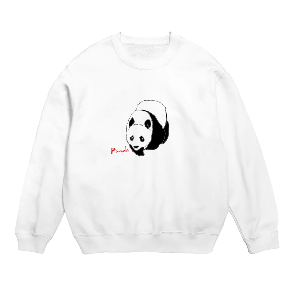 ケアサロンmimosa（ミモザ）のパンダウォーク Crew Neck Sweatshirt