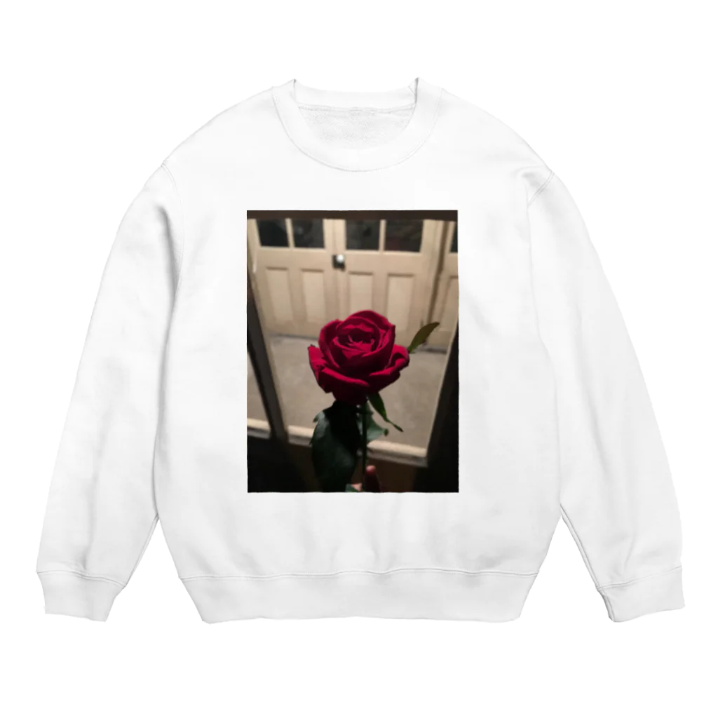 meruand1023の薔薇バラ Crew Neck Sweatshirt