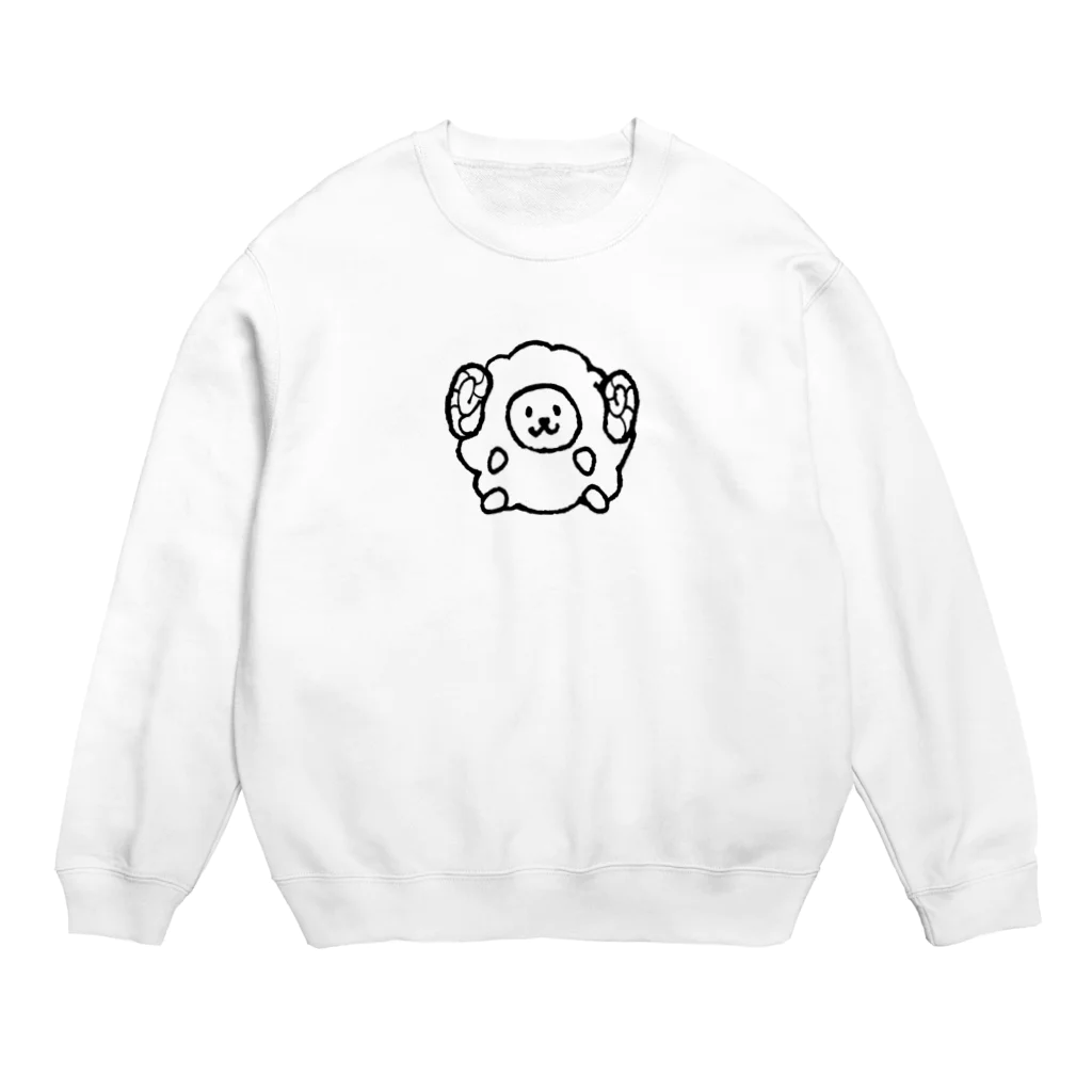 鎖骨ちゃんの鎖骨ちゃん（前） Crew Neck Sweatshirt